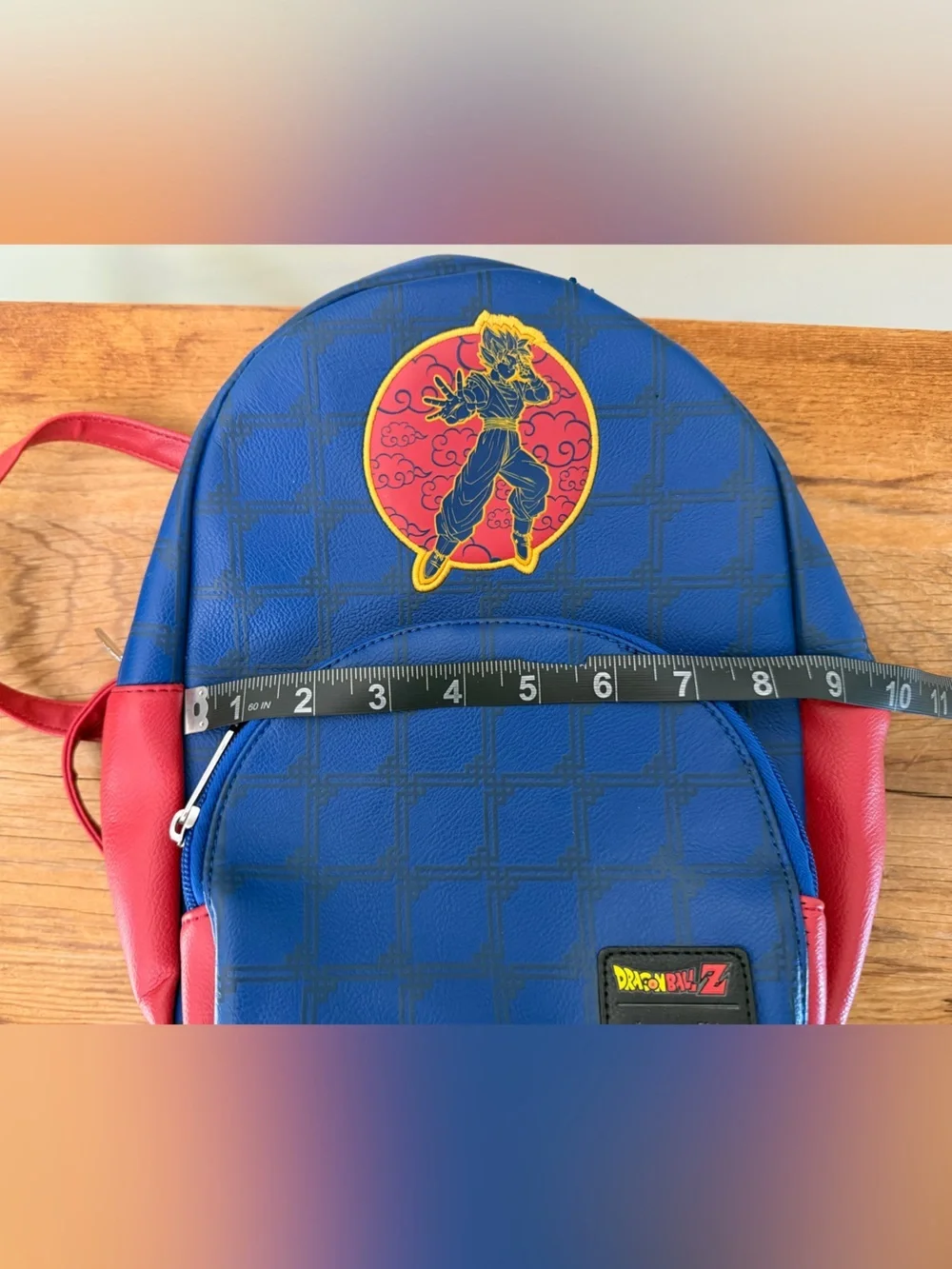 Loungefly Dragon Ball Z Super Saiyan Goku Mini Backpack Bag Purse Collectible